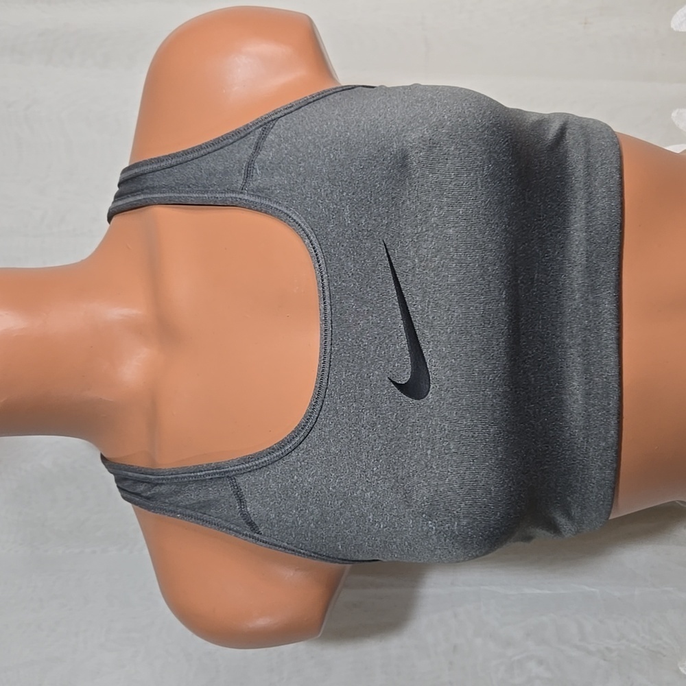 Nike Dri-Fit Gray Sports Bra sz Small